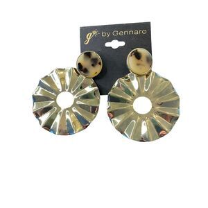New g by Gennaro Circle Fashion Earrings